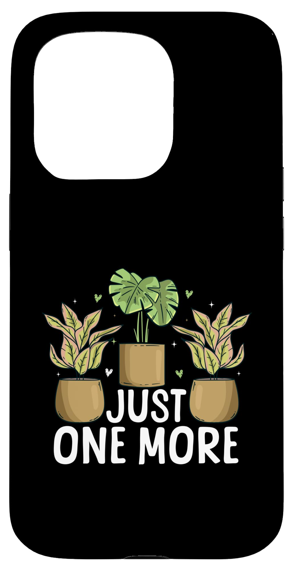 Bright Green Houseplants Classic Style Nature Lover Case for iPhone 16