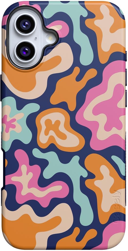 Casely iPhone 16 Case | Clubhouse | Golden on the Green | Bold Protective Design | Compatible with MagSafe