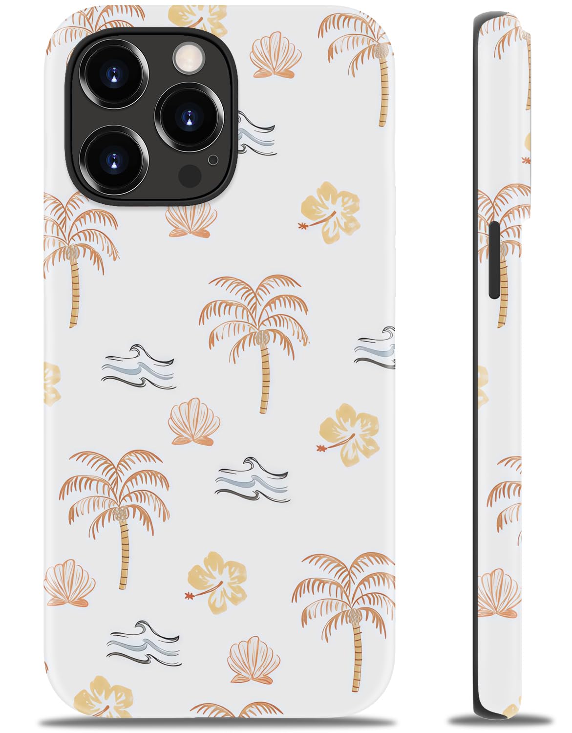 Goodon for iPhone 15 Pro Max Case, Cute Preppy Floral, MagSafe Compatible | Dual-Layer Hard Shell & Silicone, Wireless Charging, Slim Fit Phone Cover with Wildflower Designs for Women Girls