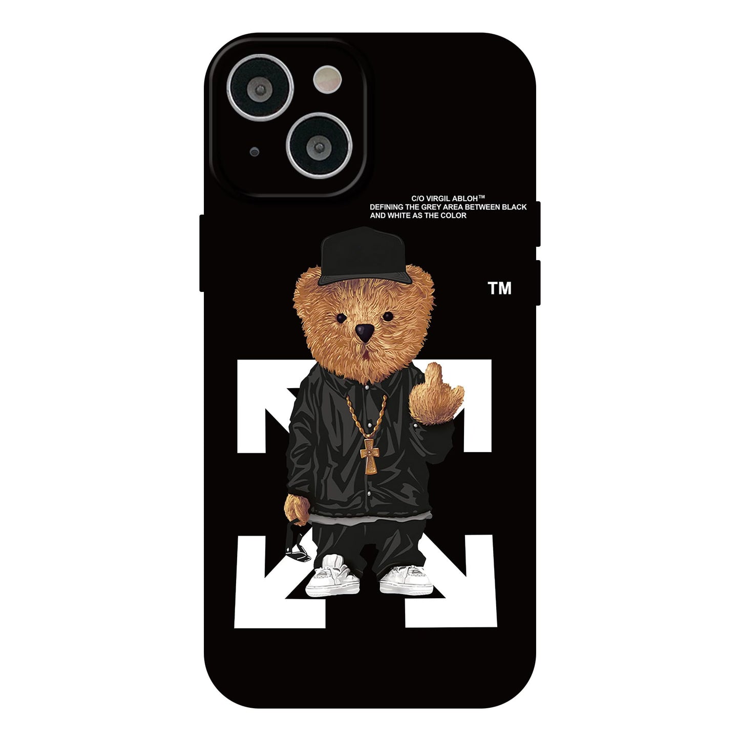 Cool Case Compatible with iPhone 17 pro max case,Designer for Boys,Funny Aesthetic Soft Silicone Gel Rubber Shockproof Cover Full Body Drop Protection (for iPhone 17 pro max) Black