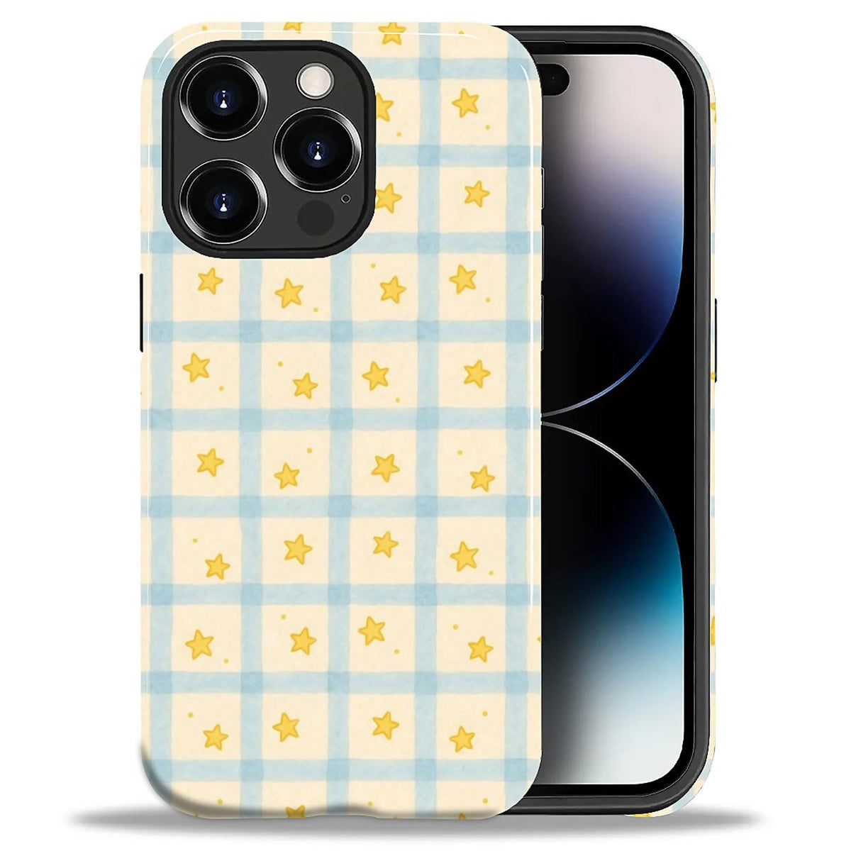 Case Compatible with iPhone 17 Pro,Double Layer Protection, Matte Finish, Anti-Drop and Anti-Fingerprint Armor -Yellow Striped Taco Vacation Sausage Dog Collage