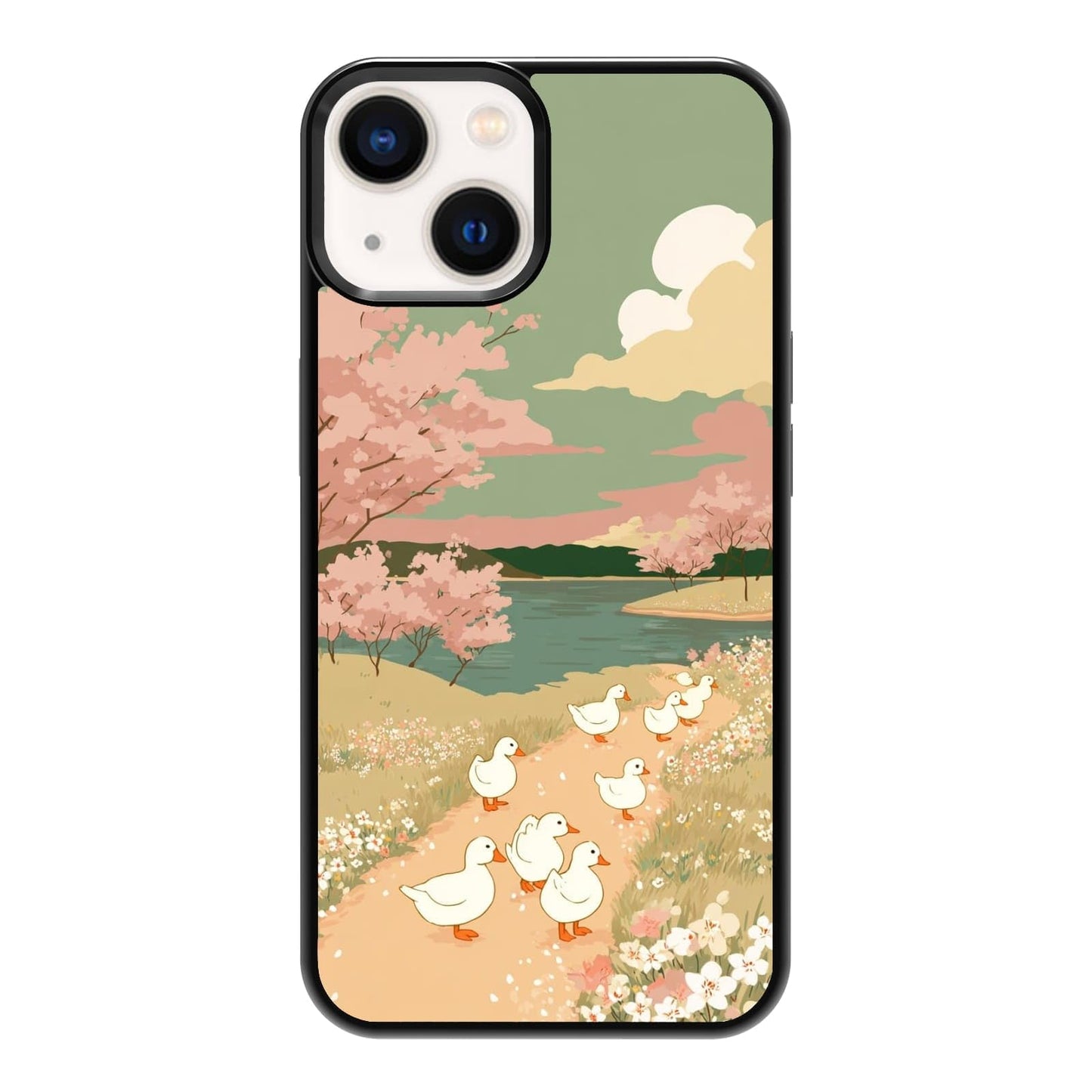 Aesthetic Bookshelf Urban Jungle Potted Plants Botanical Phone Case, Shockproof Protective Cover for iPhone 11 12 13 14 15 16 17 Pro Max Plus Mini XR 7 8 SE