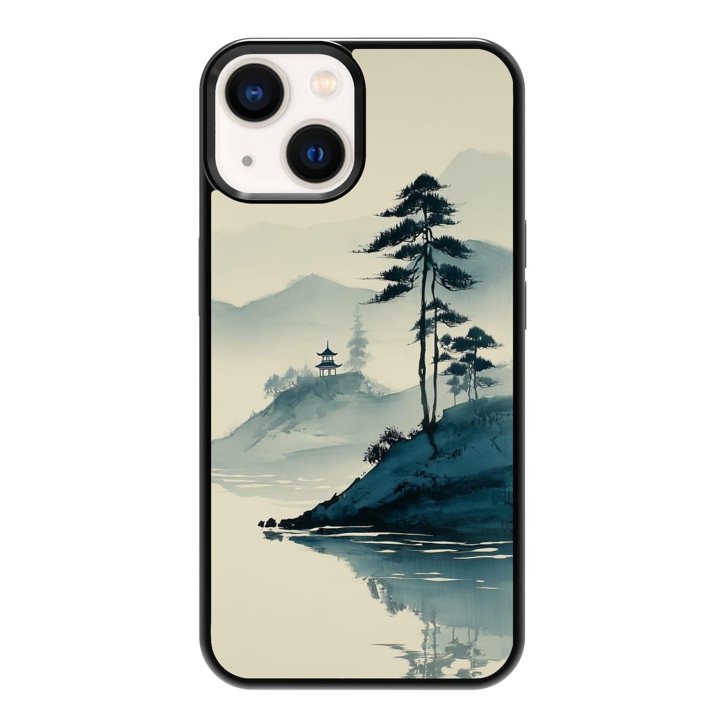 Vibrant Redwood Forest Path Wildflowers Nature Landscape Phone Case, Shockproof Protective Cover for iPhone 11 12 13 14 15 16 17 Pro Max Plus Mini XR 7 8 SE