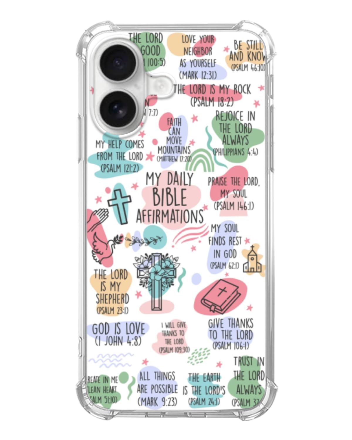 Water Lily Pond Black Cat Phone Case Compatible with iPhone 17, Cute Cat Painting Phone Cover for iPhone 17
