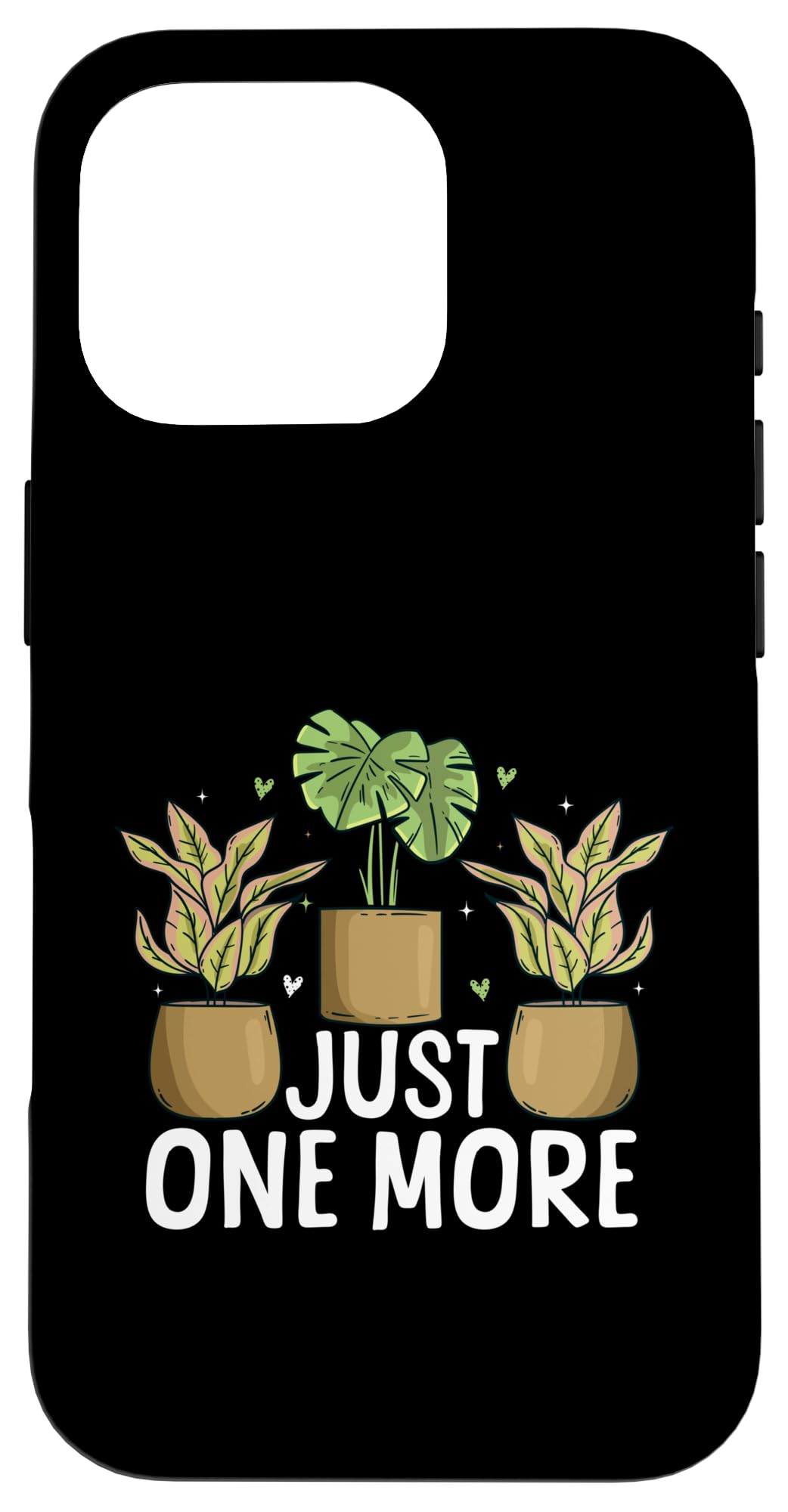 Bright Green Houseplants Classic Style Nature Lover Case for iPhone 16
