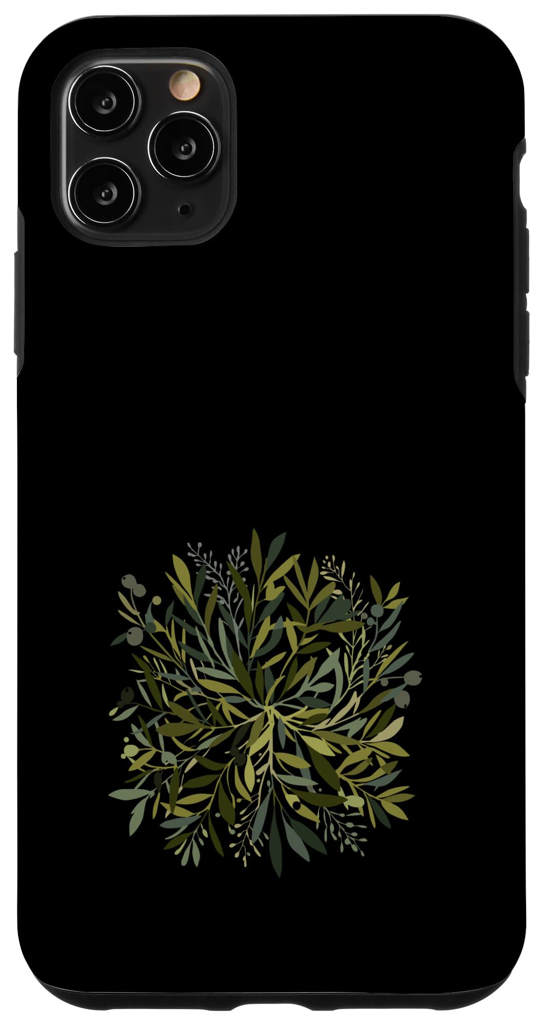 Wild Forest Leaves Botanical Green Foliage Nature Case for iPhone 16