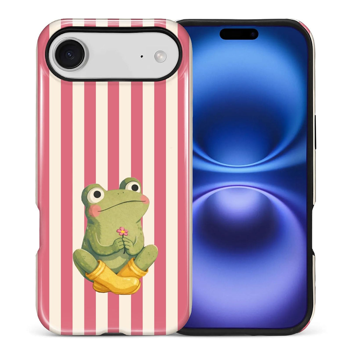 Case Compatible with iPhone 17 Pro,Double Layer Protection, Matte Finish, Anti-Drop and Anti-Fingerprint Armor -Yellow Striped Taco Vacation Sausage Dog Collage