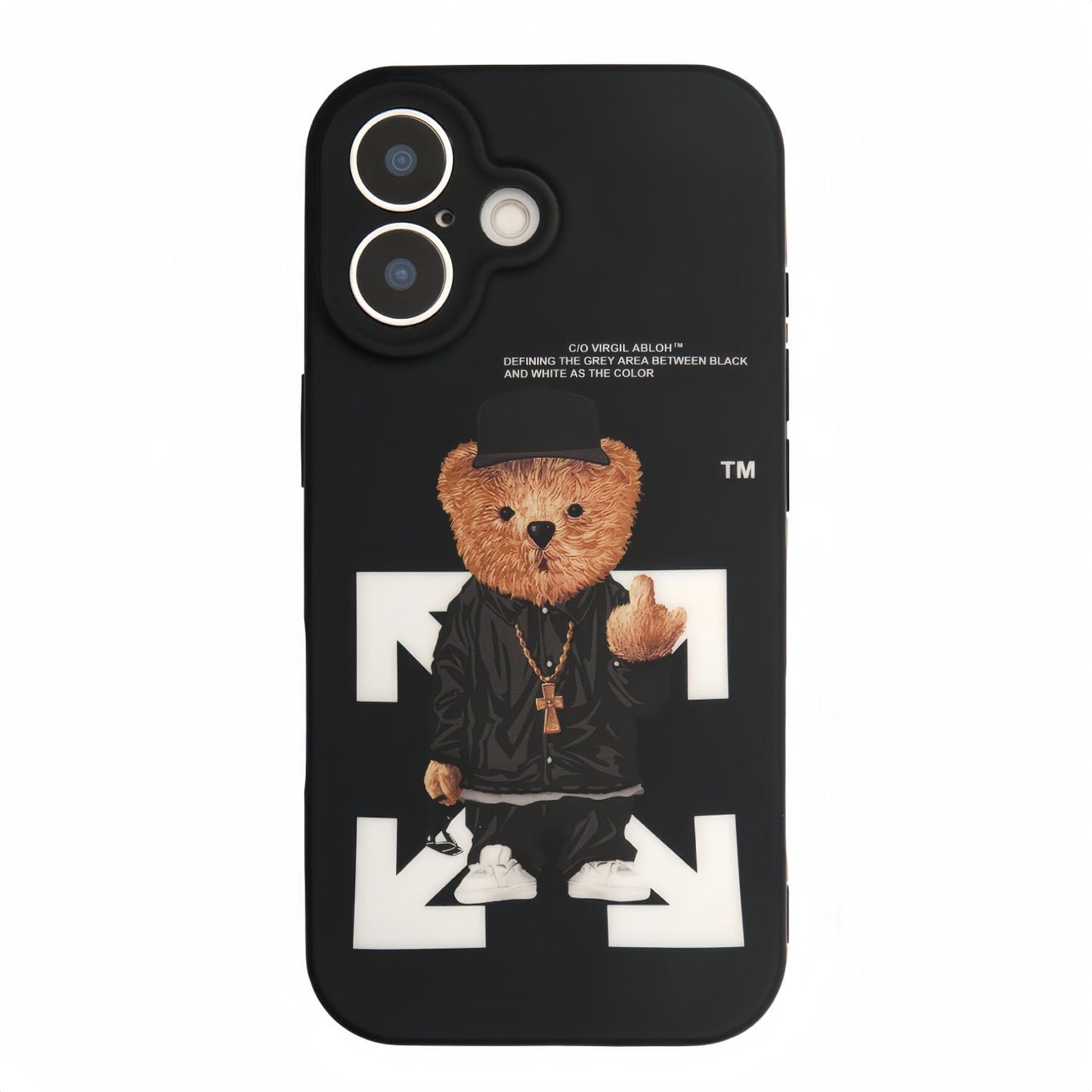 Cool Case Compatible with iPhone 17 pro max case,Designer for Boys,Funny Aesthetic Soft Silicone Gel Rubber Shockproof Cover Full Body Drop Protection (for iPhone 17 pro max) Black