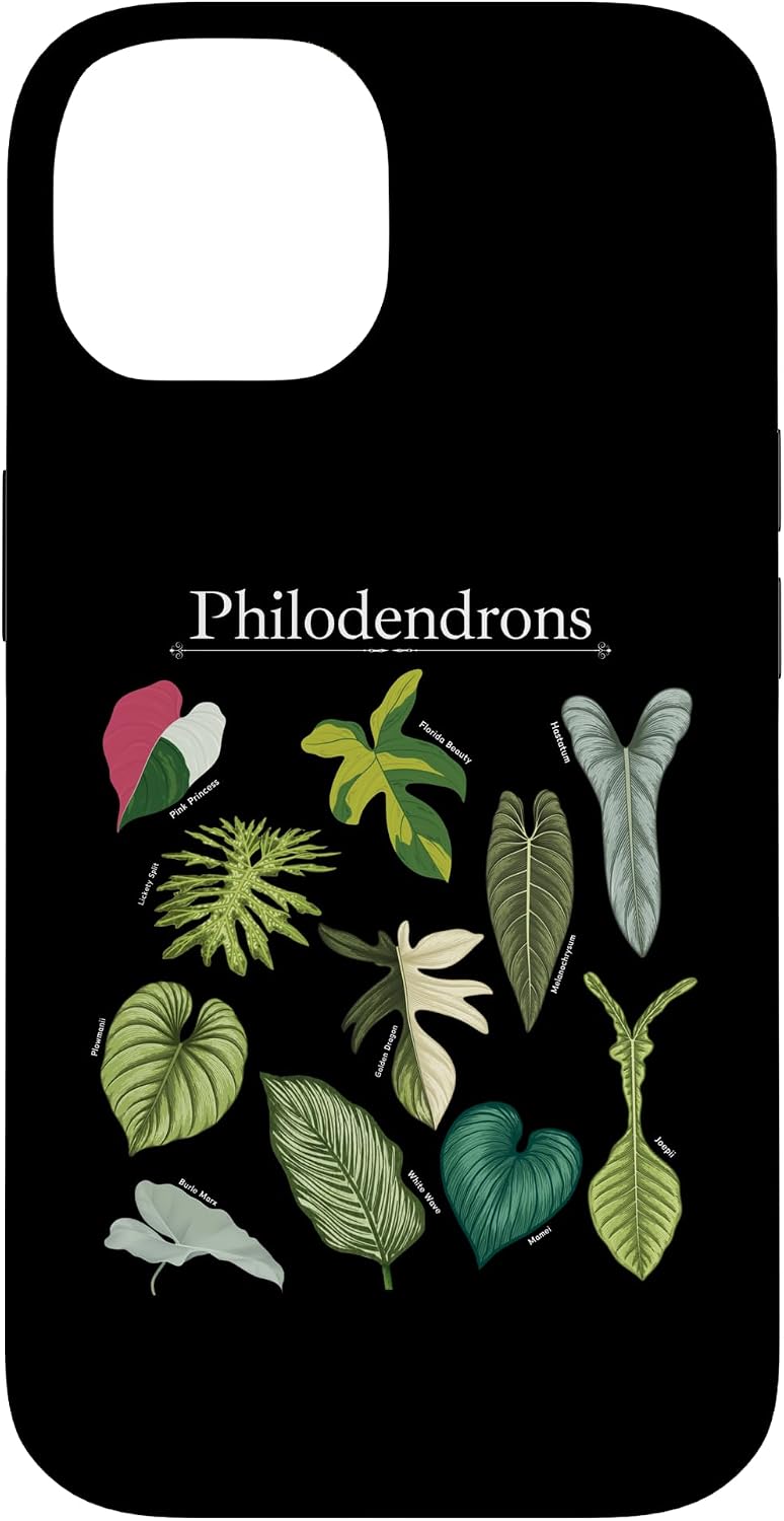 Philodendron Varieties Florida Beauty Joepii House Plants Case for iPhone 14