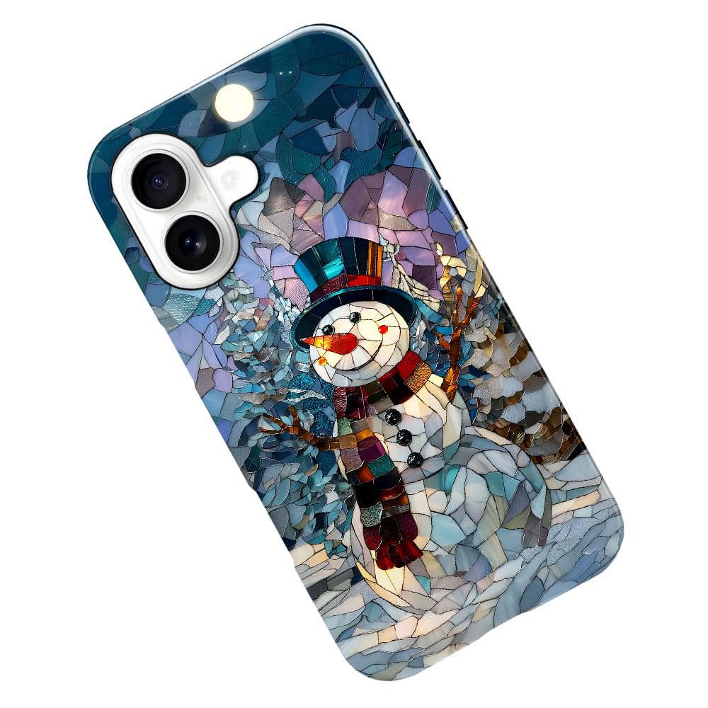 Case for iPhone 17,Christmas Lights Cute Holiday Phone Case Military-Grade Drop Protection Cover for Women Girl - Glossy