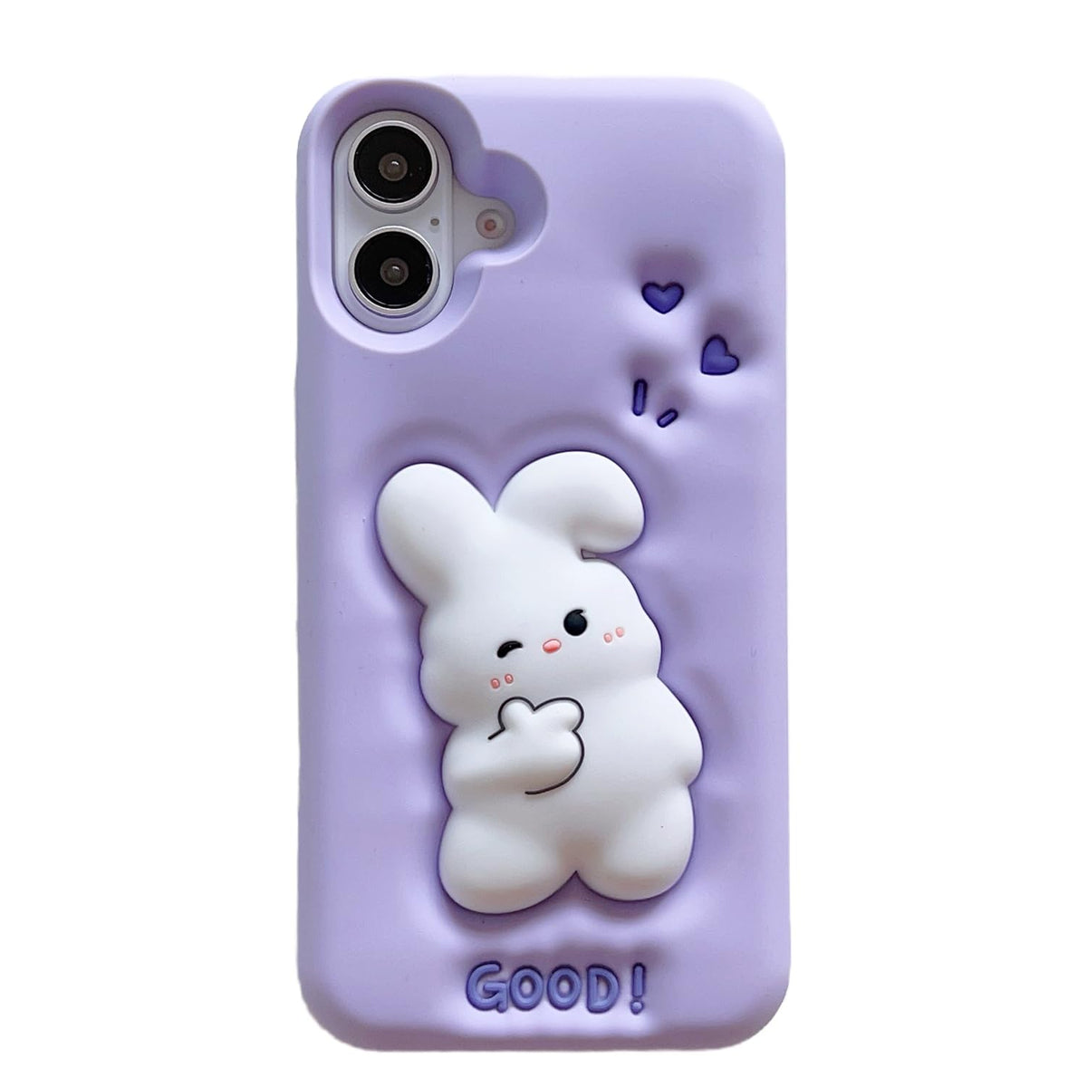 3D Potato Case for iPhone 16 6.1",Cartoon Cute Kawaii Lovely Character Potato Man with Pendant Shape Kids Teens Girls Women Soft Silicone Case for iPhone 16 6.1 inch 2024