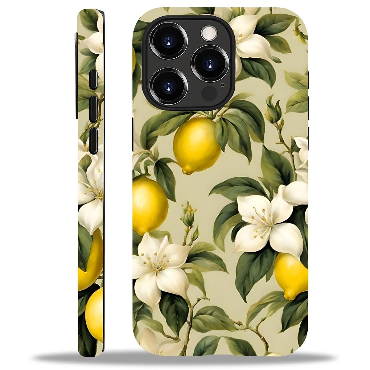 Case for iPhone 16 Pro Max,Aesthetic Frog Pond Splice Exquisitely Pattern Double Protective Phone Cover Cases Soft Silicone for iPhone 16 Pro Max