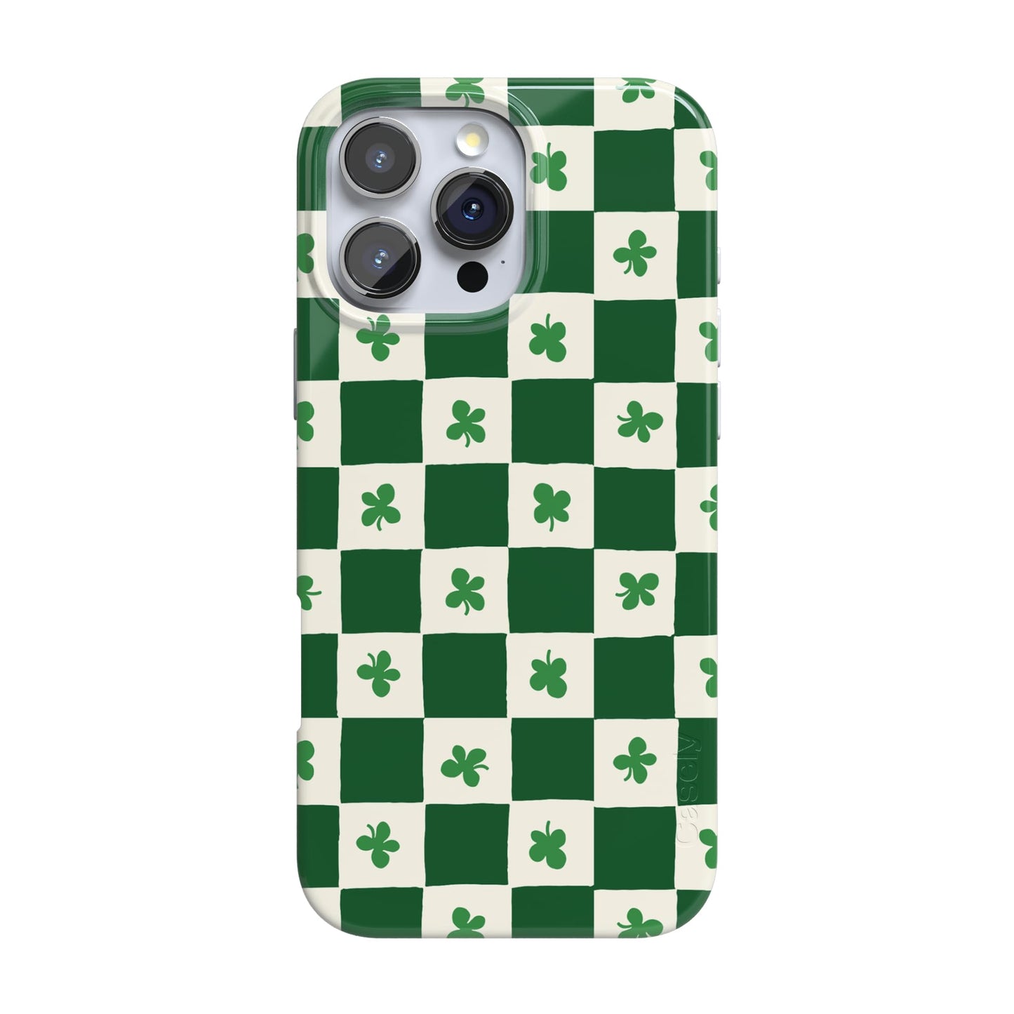 Casely iPhone 16 Pro Case | Clubhouse | Golden on the Green | Compatible with MagSafe | Classic Ultra Thin Design