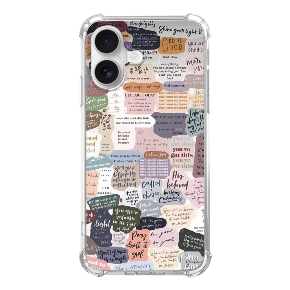 Christmas Aesthetic Phone Case Compatible with iPhone 17, Winter Holiday Festive Phone Cover for iPhone 17