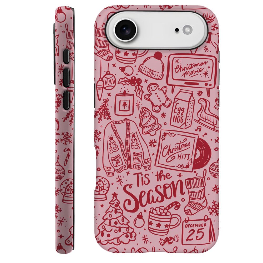 Case for iPhone 17 - [Drop Protection Phone Cover] - Hybrid Case for Girl Women - Funny Monkey Stripes 01