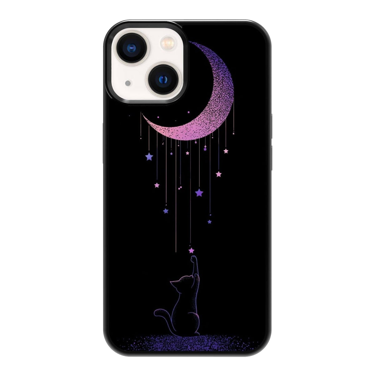 Nature Stained Glass Green Forest Tree Sunlight Phone Case, Shockproof Protective Cover for iPhone 11 12 13 14 15 16 17 Pro Max Plus Mini XR 7 8 SE