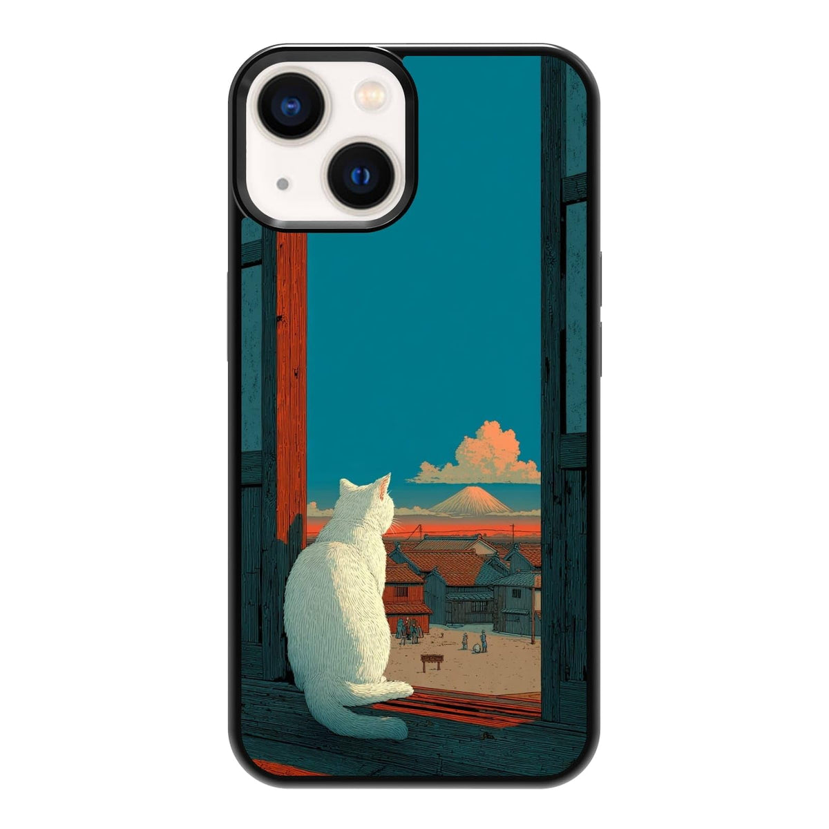 Plant Lover Black Cat Houseplants Indoor Garden Aesthetic Phone Case, Shockproof Protective Cover for iPhone 11 12 13 14 15 16 17 Pro Max Plus Mini XR 7 8 SE