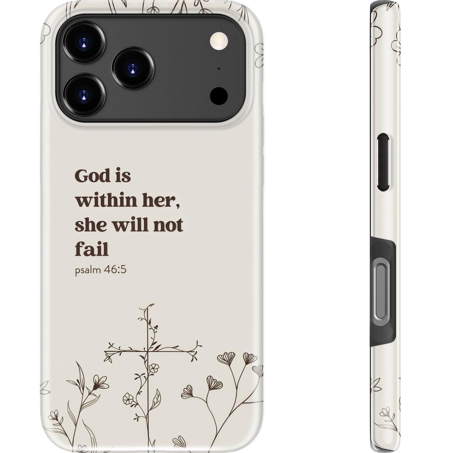 Goodon for iPhone 15 Pro Max Case, Cute Preppy Floral, MagSafe Compatible | Dual-Layer Hard Shell & Silicone, Wireless Charging, Slim Fit Phone Cover with Wildflower Designs for Women Girls