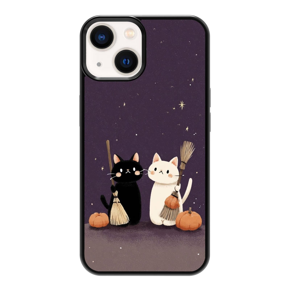 Plant Lover Black Cat Houseplants Indoor Garden Aesthetic Phone Case, Shockproof Protective Cover for iPhone 11 12 13 14 15 16 17 Pro Max Plus Mini XR 7 8 SE
