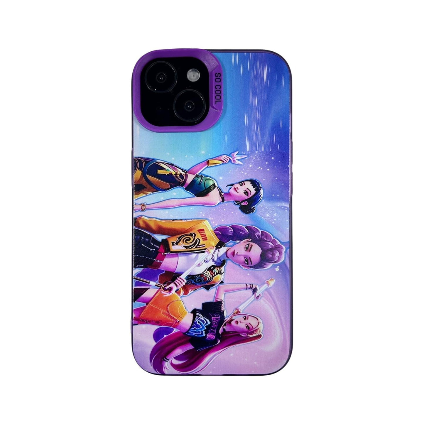 Cartoon Phone Case for iPhone 13/14, Fashion Kawaii Soft TPU Shockproof Protective Back Cover (Multicolor, iPhone 13/14)