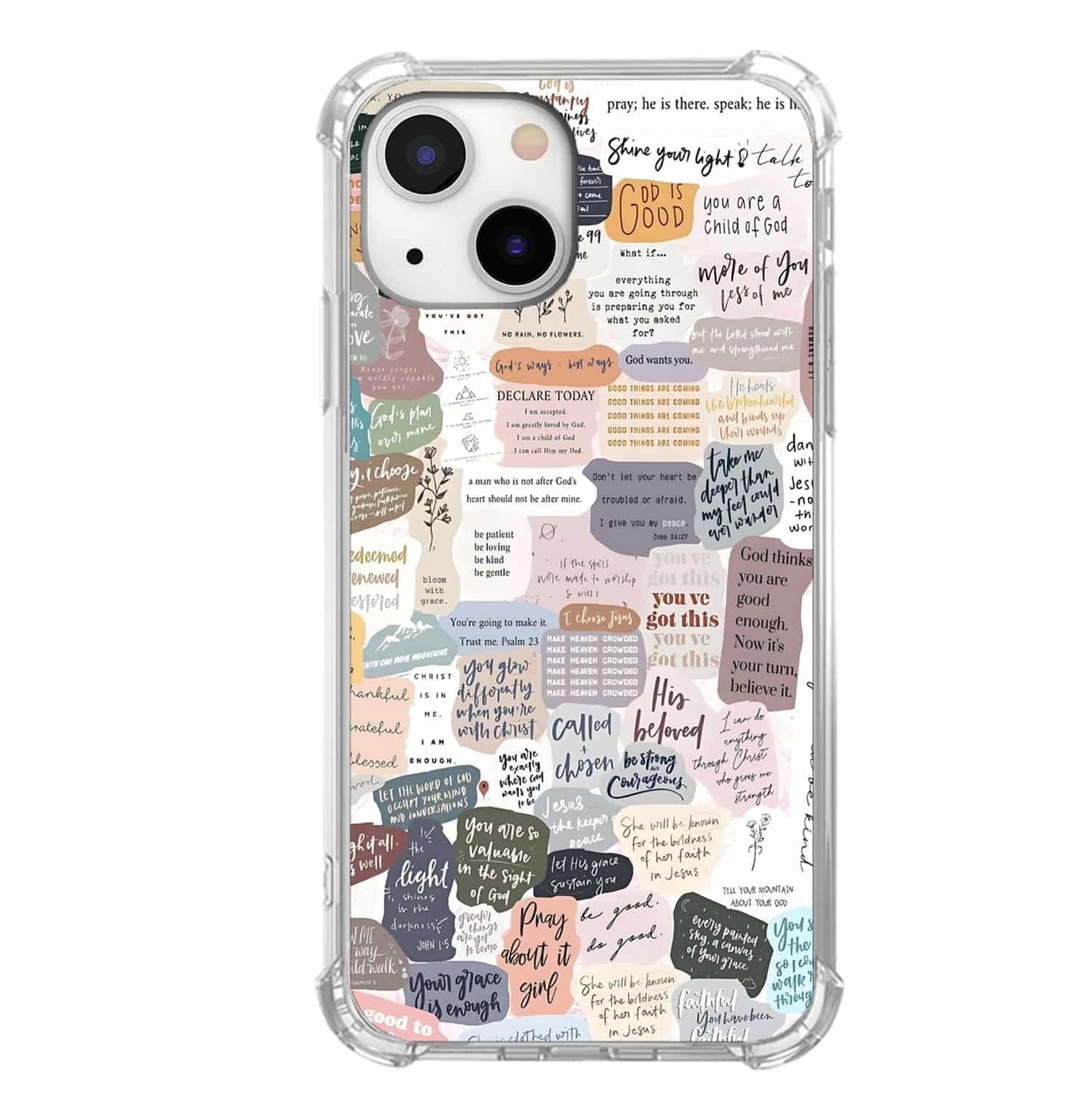 Winter Wonderland Christmas Case for iPhone 15,Snowfall Christmas Cottage, Trendy Cool Soft TPU Bumper Cover for iPhone 15