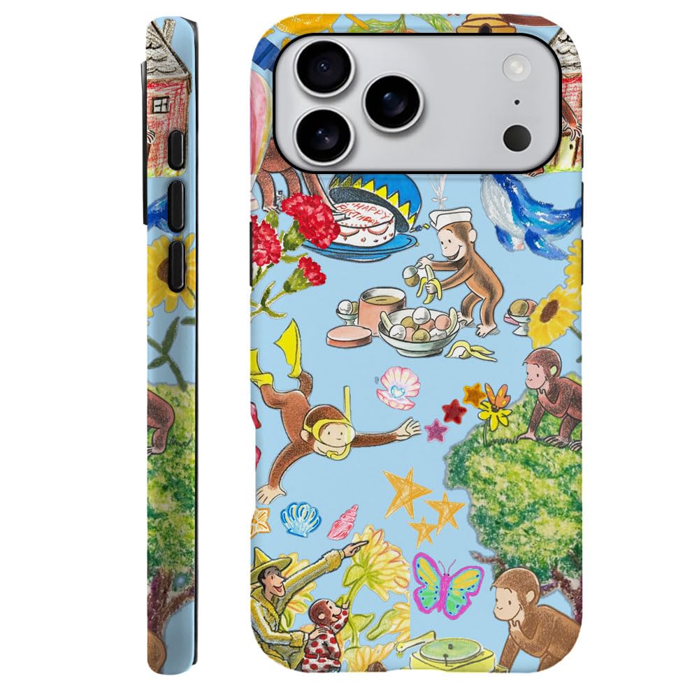 Case for iPhone 17 Pro - [Drop Protection Phone Cover] - Hybrid Case for Girl Women - Cute Cat Playful
