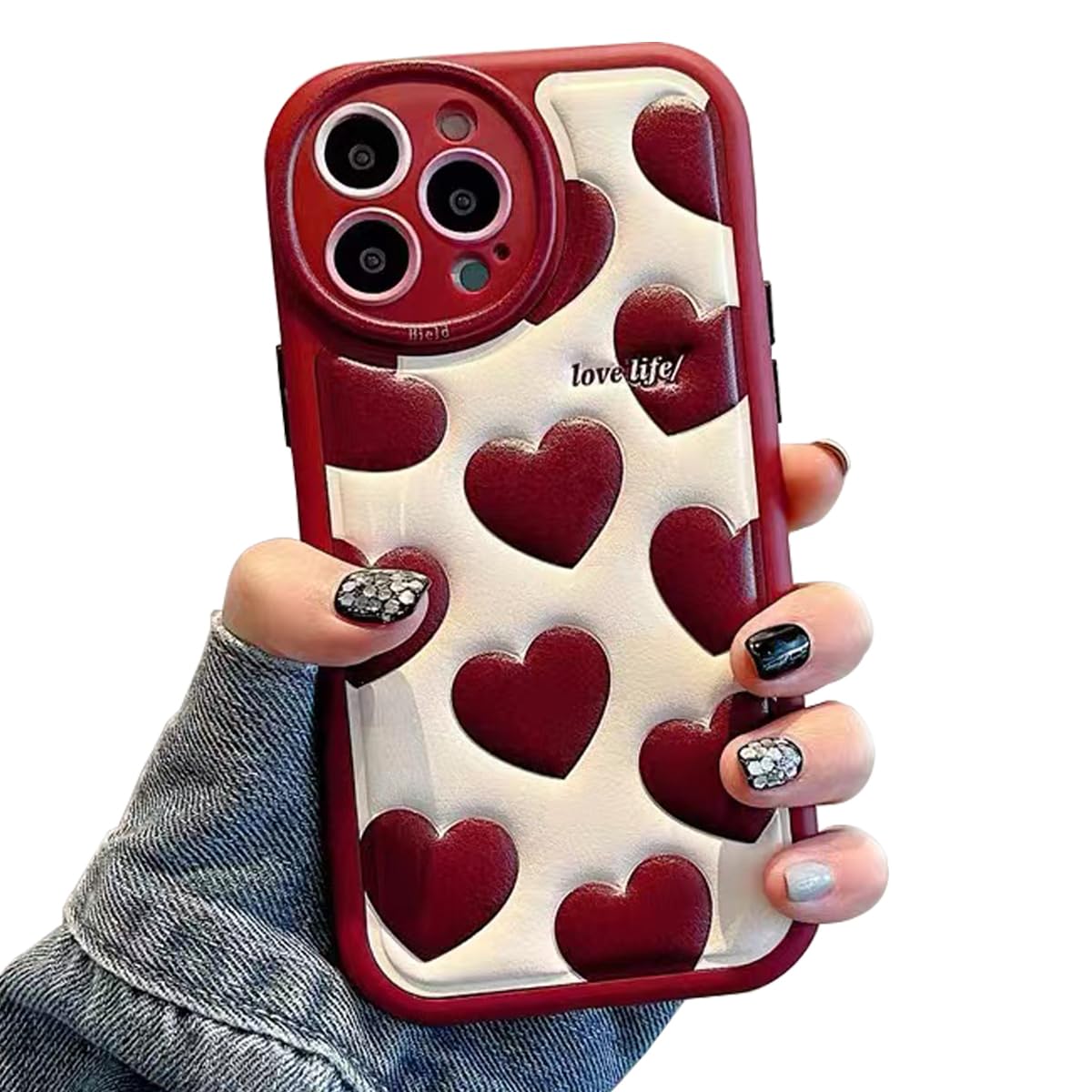 Compatible with iPhone 17 Cute Case, Kawaii Phone Case TPU Leather Cute Bear Cartoon case Soft Rubber Shockproof Protective for iPhone 17 Case Cover for Women Girls