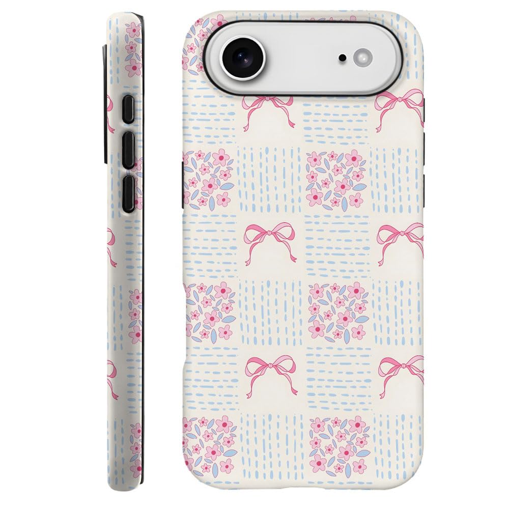 Compatible with iPhone 15 Pro,Durable & Shockproof Phone Case Cover Design - Christmas Retro Doodle