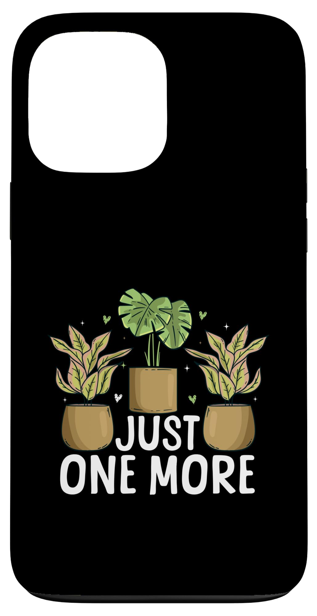 Bright Green Houseplants Classic Style Nature Lover Case for iPhone 16