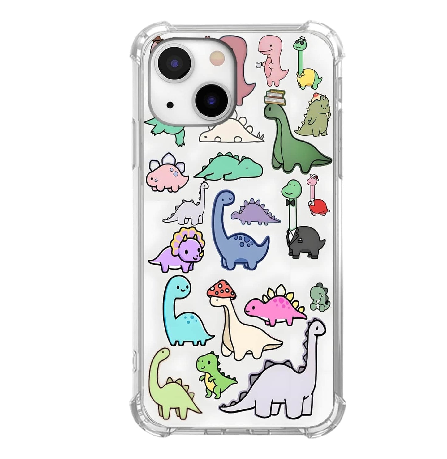Winter Wonderland Christmas Case for iPhone 15,Snowfall Christmas Cottage, Trendy Cool Soft TPU Bumper Cover for iPhone 15