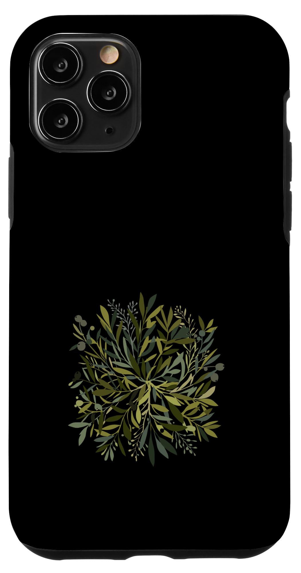 Wild Forest Leaves Botanical Green Foliage Nature Case for iPhone 16