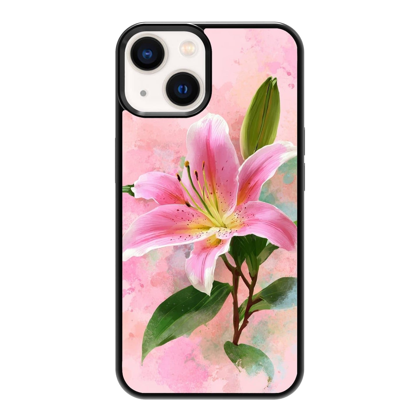 Vintage Green Herb Botanical Leaf Sketch Nature Phone Case, Shockproof Protective Cover for iPhone 11 12 13 14 15 16 17 Pro Max Plus Mini XR 7 8 SE