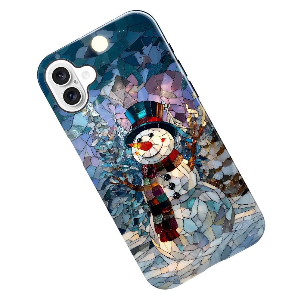 Case for iPhone 17,Christmas Lights Cute Holiday Phone Case Military-Grade Drop Protection Cover for Women Girl - Glossy