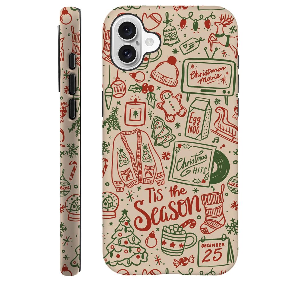 Case for iPhone 17 - [Drop Protection Phone Cover] - Hybrid Case for Girl Women - Funny Monkey Stripes 01