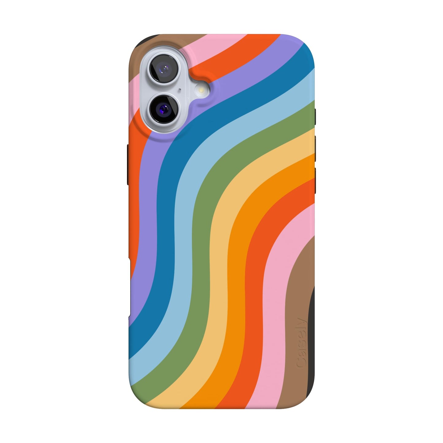 Casely iPhone 16 Case | Chateau Pups | French Dog | Compatible with MagSafe | Classic Ultra Slim Design