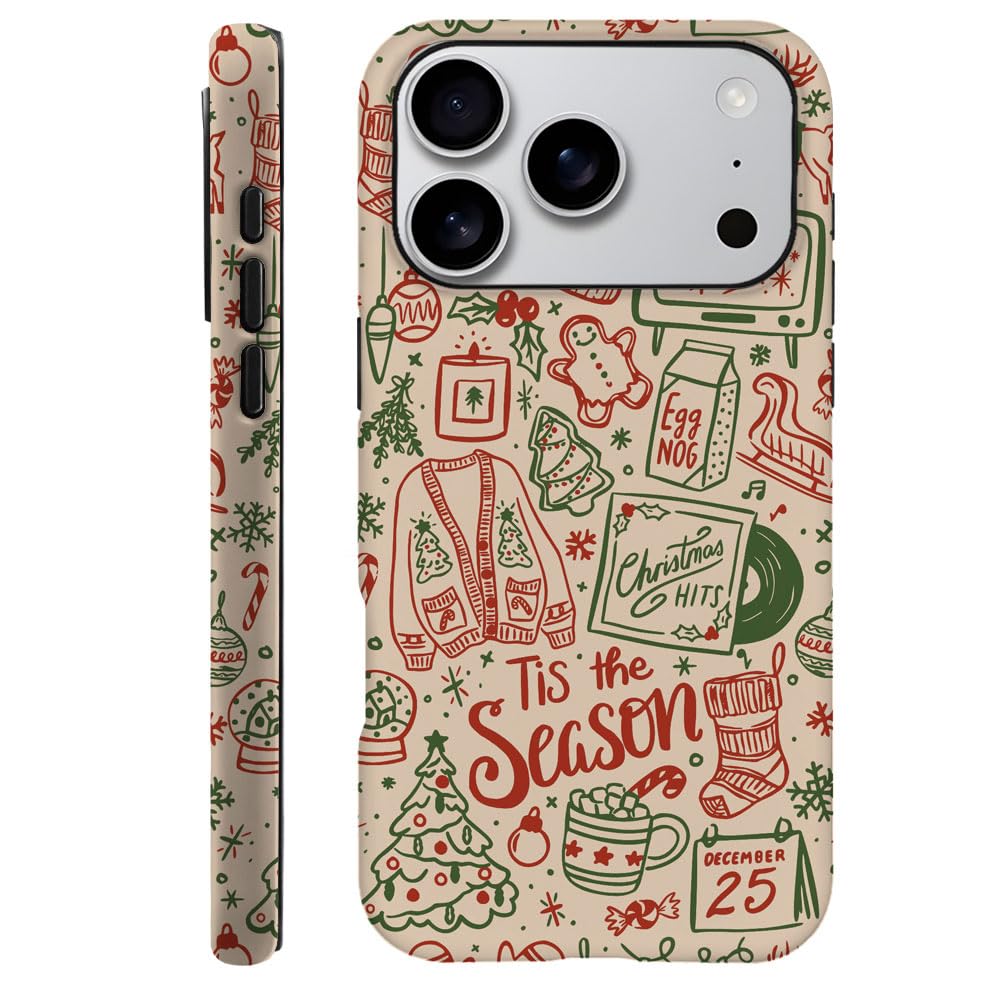 Case for iPhone 17 Pro - [Drop Protection Phone Cover] - Hybrid Case for Girl Women - Cute Cat Playful