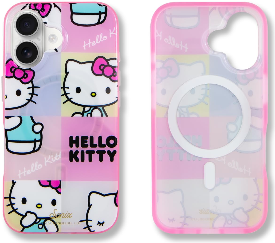 Sonix x Sanrio Case for iPhone 14 Pro Max | Compatible with MagSafe | 10ft Drop Tested | Hello Kitty and Friends Stickers