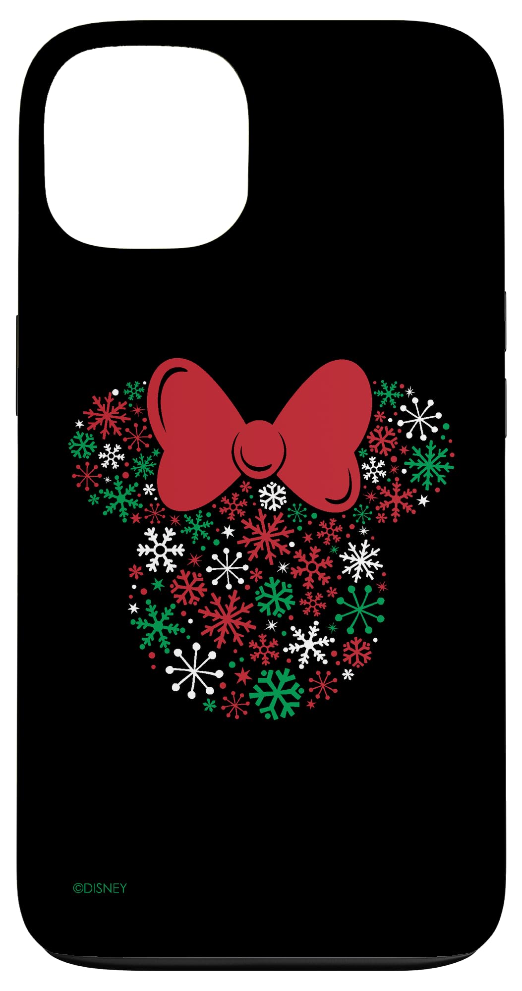 Disney Minnie Mouse Icon Holiday Snowflakes Case for iPhone 16 Pro Max