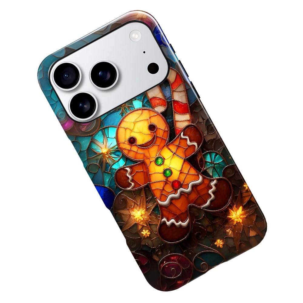 Case for iPhone 17,Christmas Lights Cute Holiday Phone Case Military-Grade Drop Protection Cover for Women Girl - Glossy
