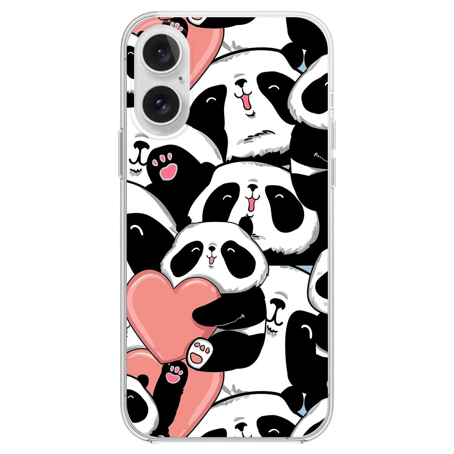 Blingy's for iPhone 16 Case, Fun Christmas Style with Snowflakes Pattern Holiday Plaid Design Soft TPU Protective Case (6.1 inch) (Plaid Snowflakes) Multicolor