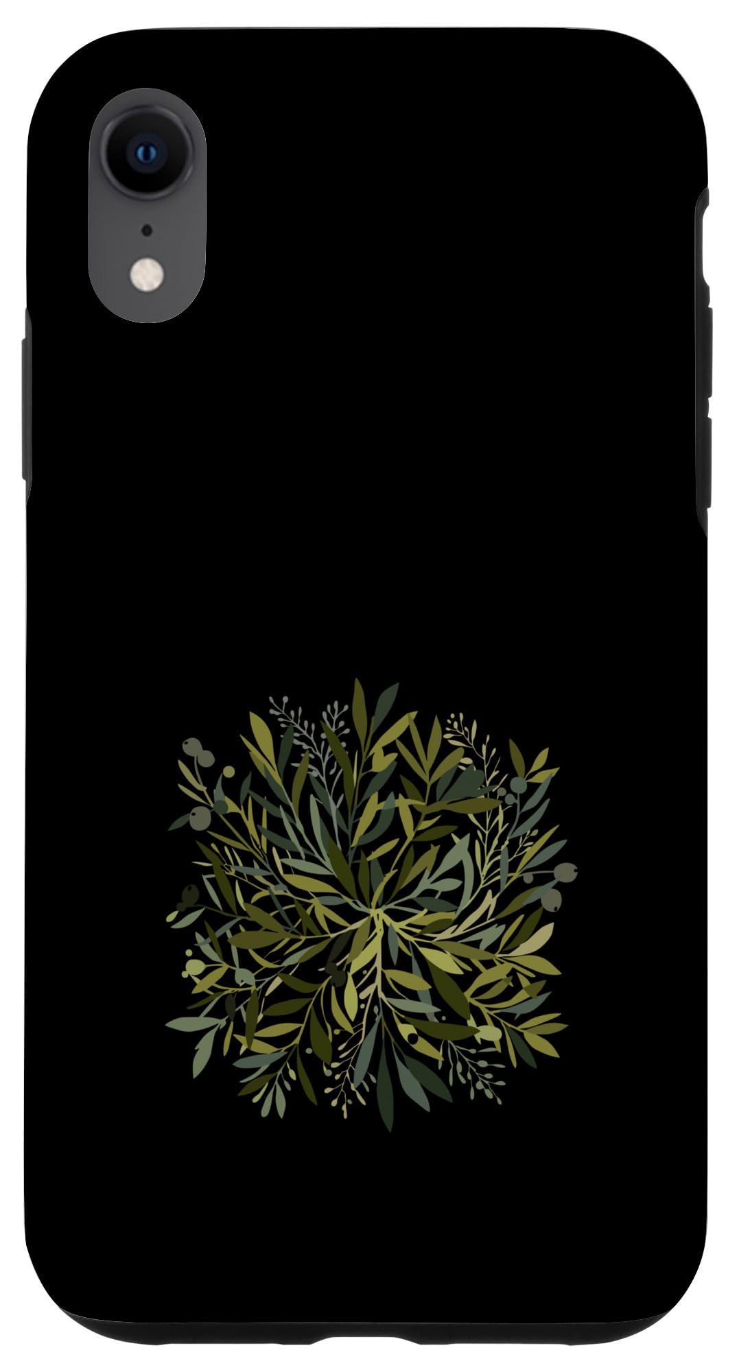 Wild Forest Leaves Botanical Green Foliage Nature Case for iPhone 16