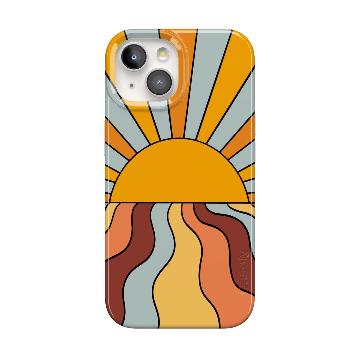 Casely iPhone 15 Case | Hanging Around | Potted Plants Floral | Compatible with MagSafe | Classic Ultra Thin Design