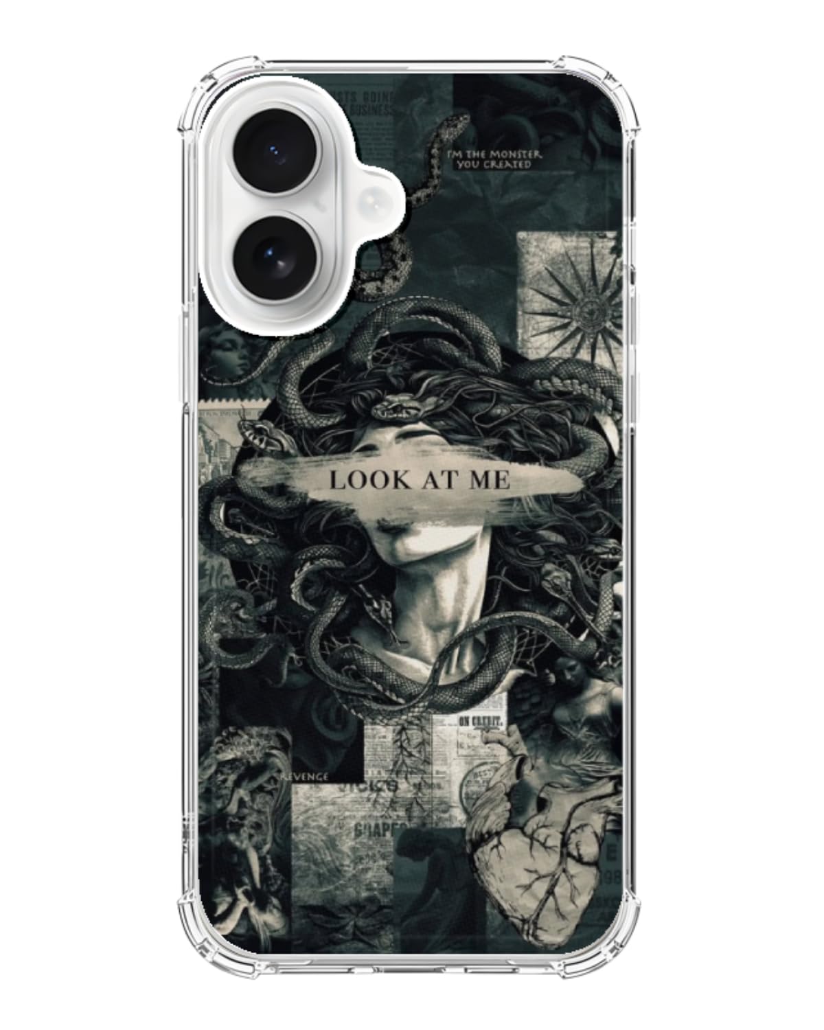 Christmas Aesthetic Phone Case Compatible with iPhone 17, Winter Holiday Festive Phone Cover for iPhone 17