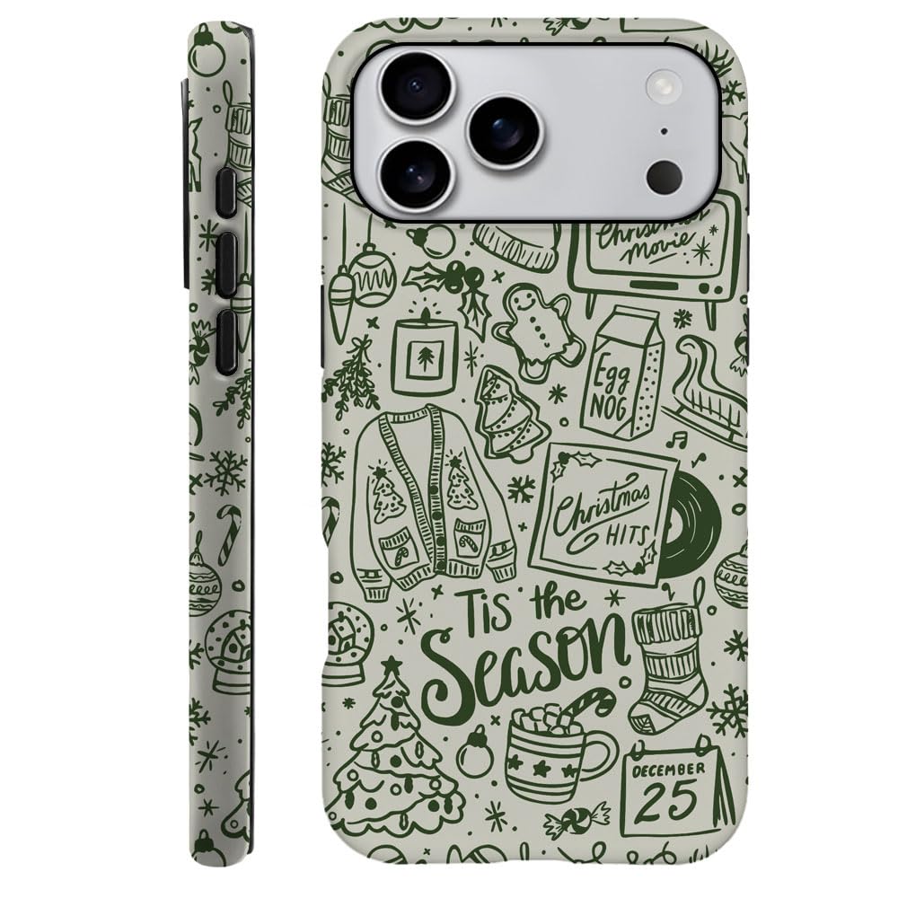 Case for iPhone 17 Pro - [Drop Protection Phone Cover] - Hybrid Case for Girl Women - Cute Cat Playful