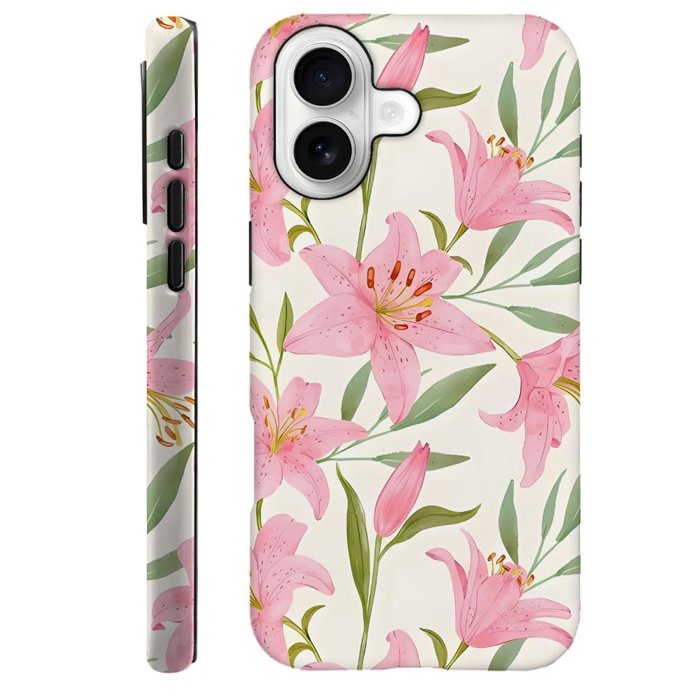 Compatible with iPhone 15 Pro,Durable & Shockproof Phone Case Cover Design - Christmas Retro Doodle