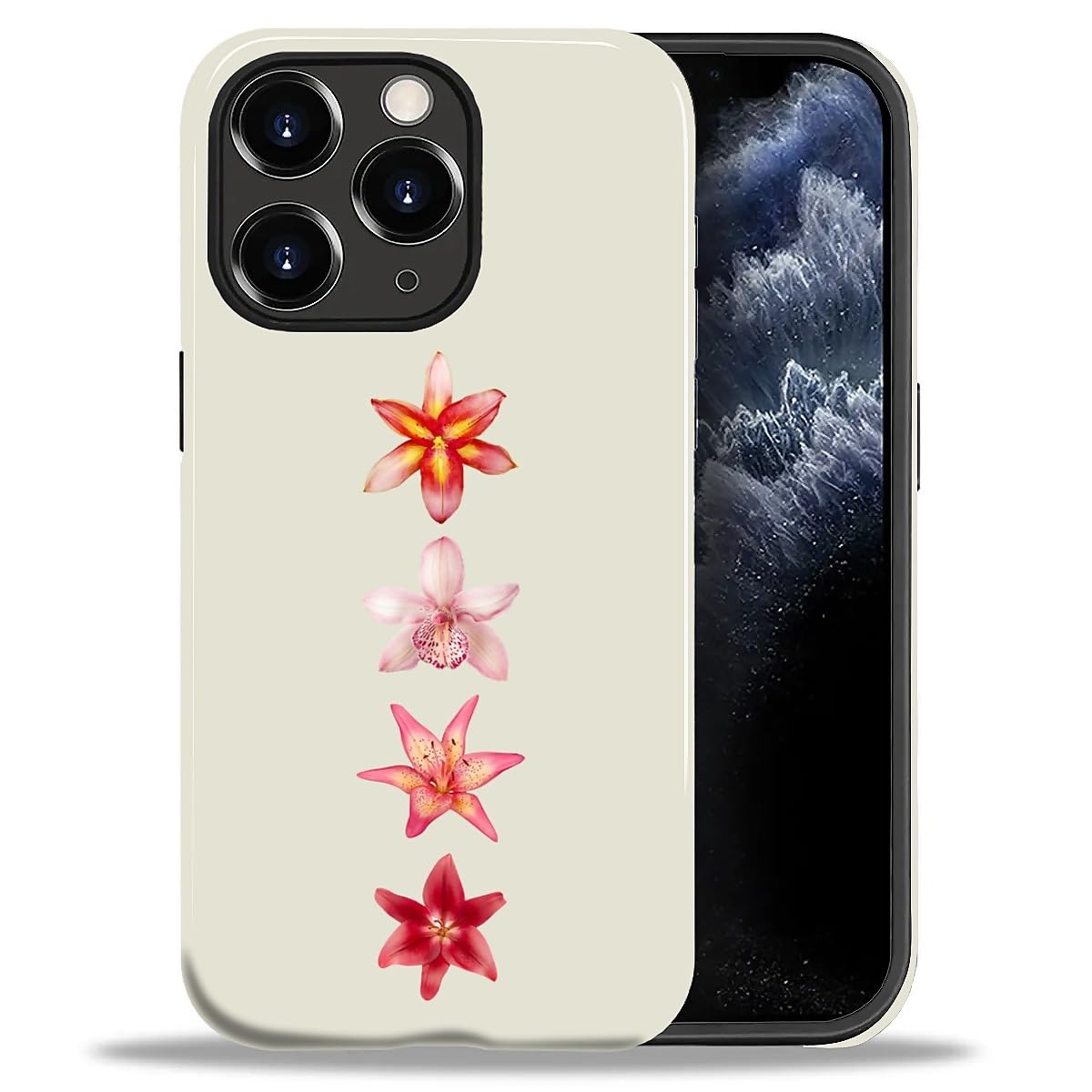 CARLOCA Case for iPhone 16 Pro,Vintage Cat Animal Pet Lover Collage Design Hybrid Dual Protection Soft TPU + Hard PC, Shockproof & Anti-Scratch Cover Men Women Stylish Protective Phone Case