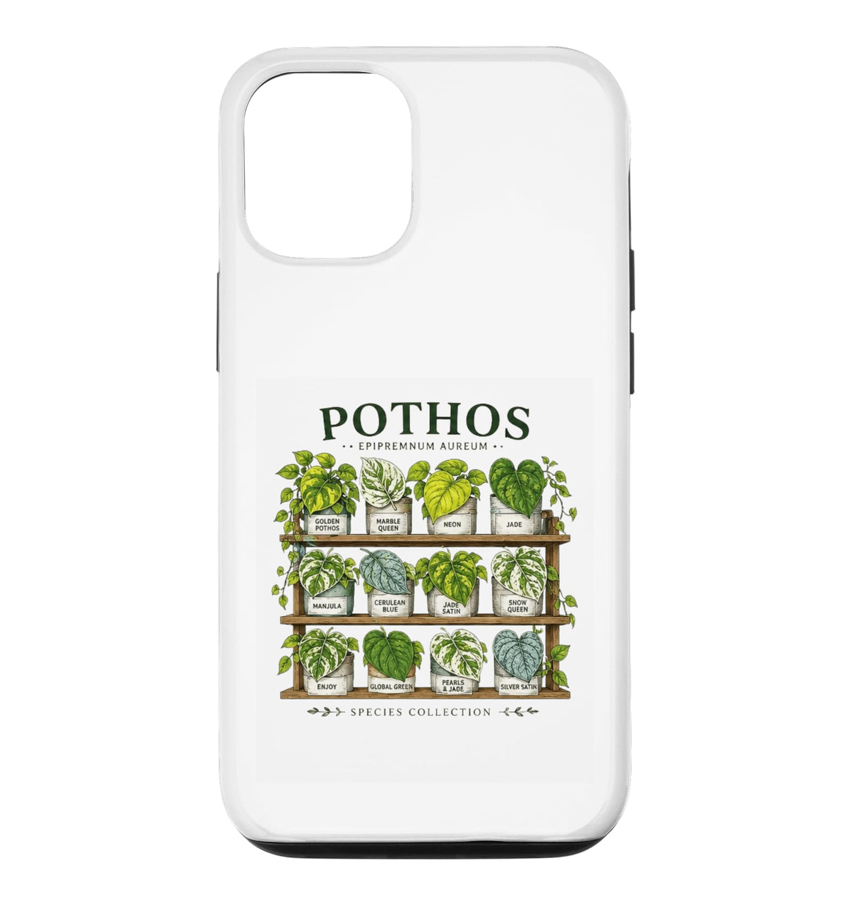 Pothos Plant Varieties Botanical Houseplant Design Case for iPhone 16