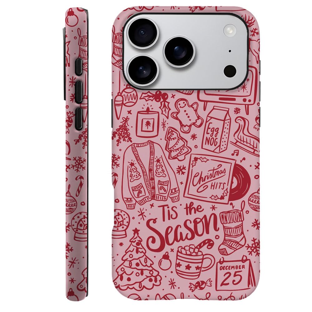 Case for iPhone 17 Pro - [Drop Protection Phone Cover] - Hybrid Case for Girl Women - Cute Cat Playful