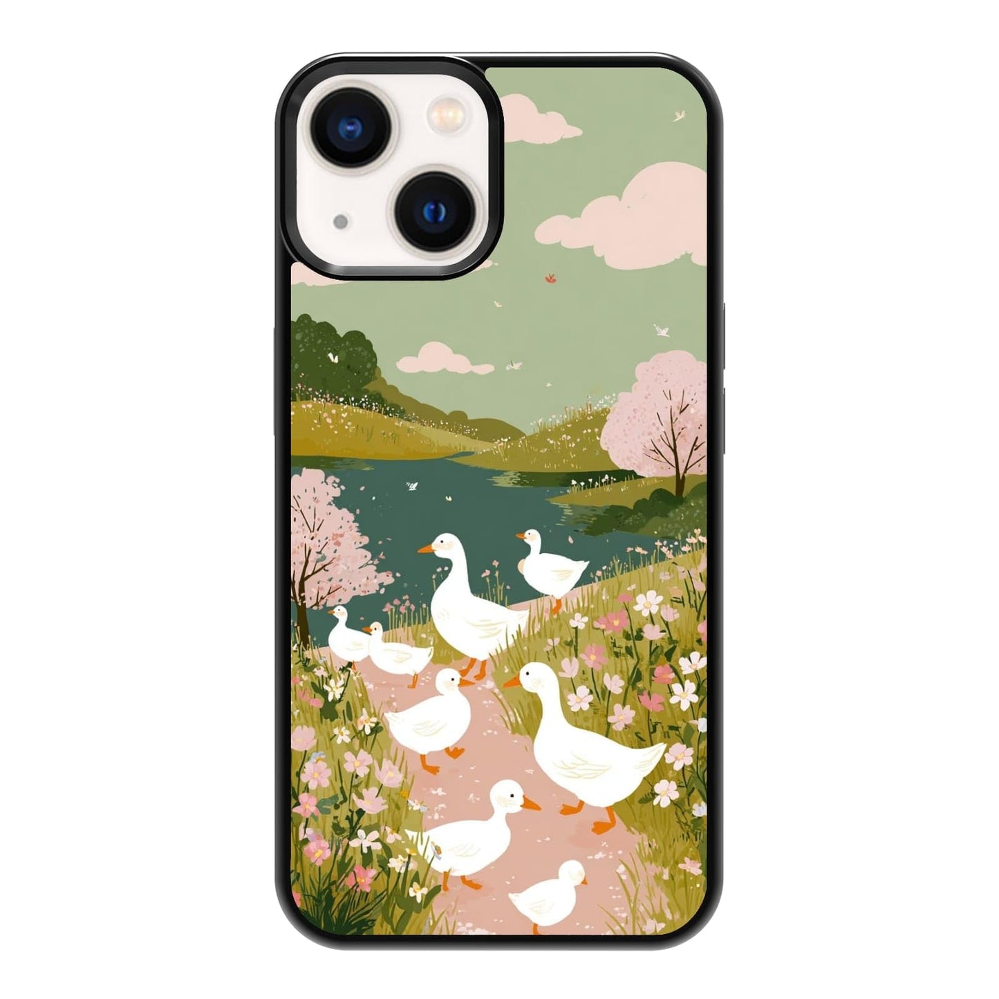 Plant Parent Bookshelf Botanical Greenery Library Phone Case, Shockproof Protective Cover for iPhone 11 12 13 14 15 16 17 Pro Max Plus Mini XR 7 8 SE
