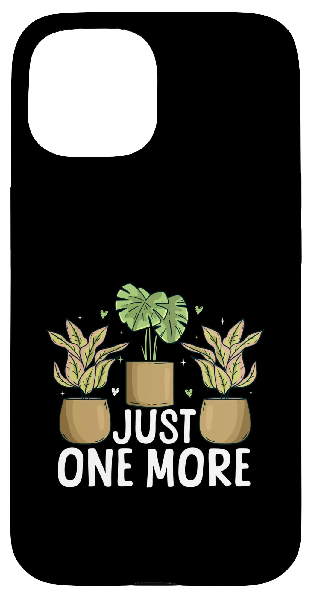 Bright Green Houseplants Classic Style Nature Lover Case for iPhone 16